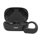 JBL Endurance Peak 3 - Black - Dust and water proof True Wireless active earbuds - Hero